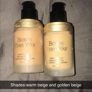 Too Faced Born This Way Foundations